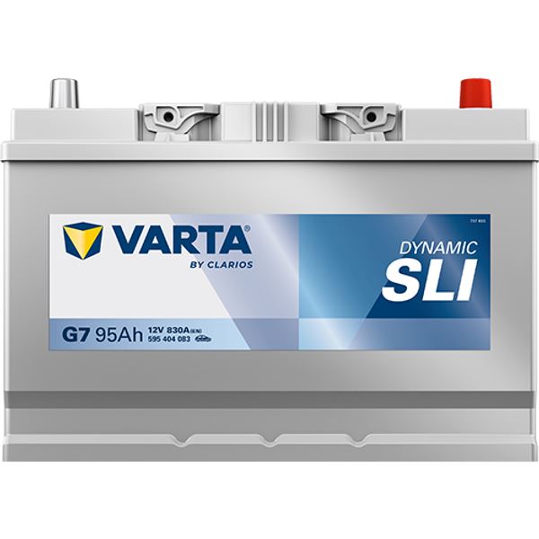 Bateria para automóvel Varta g7 95ah 830a