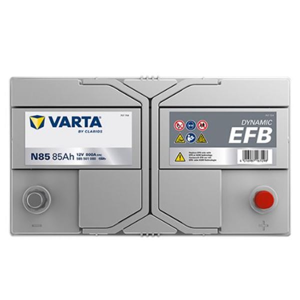 Bateria de carro Varta Start Stop efb 85ah 800a n85