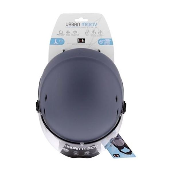 Capacete de proteção Urban Moov tamanho L azul marinho