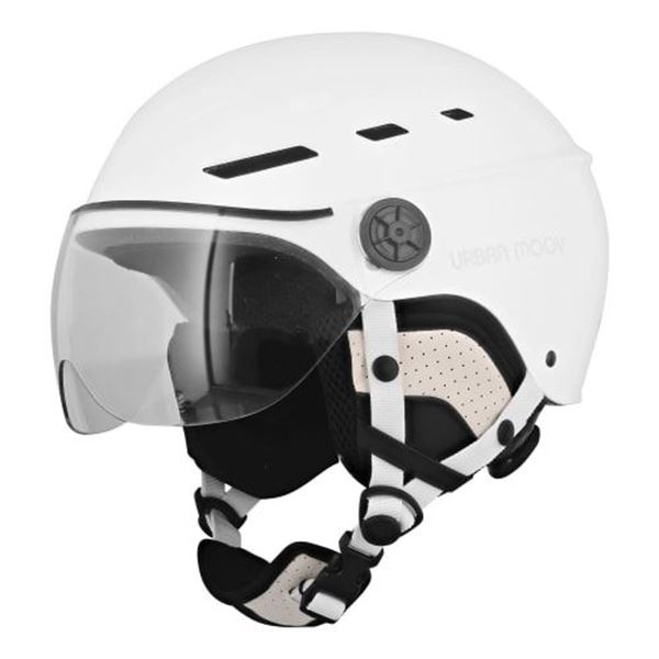 Capacete de proteção Urban Moov tamanho M branco