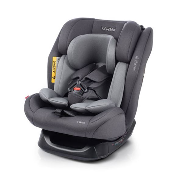 Cadeira auto Vivita i-Size 40 a 150 cm Eder cinzento