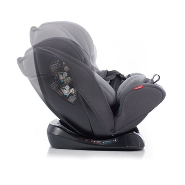 Cadeira auto Vivita i-Size 40 a 150 cm Eder cinzento