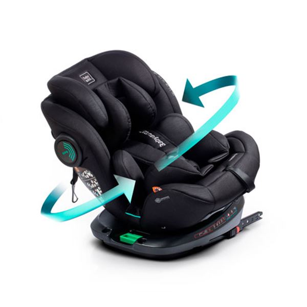 Babyauto i-Size cadeira auto para crianças i-Size 40 a 150 cm Gyro preto