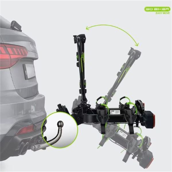 Suporte para bicicletas Easy-Move para 2 bicicletas elétricas