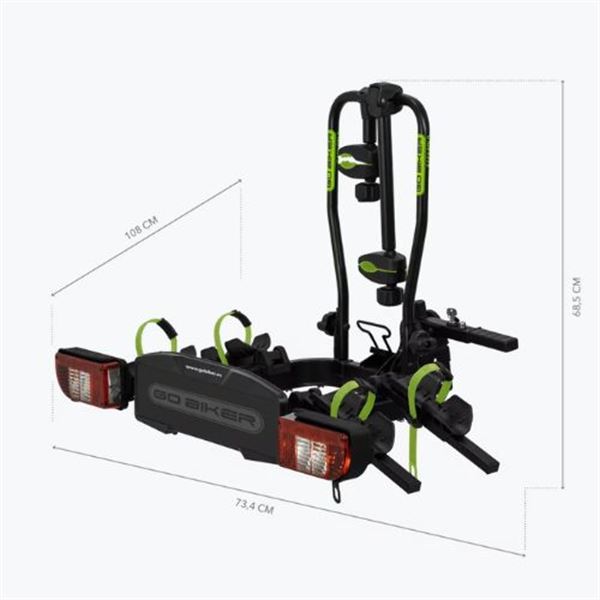 Suporte para bicicletas Easy-Move para 2 bicicletas elétricas