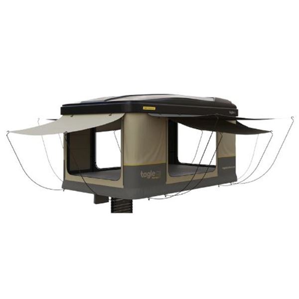 Tenda de tejadilho para carro Hossegor+ para duas pessoas