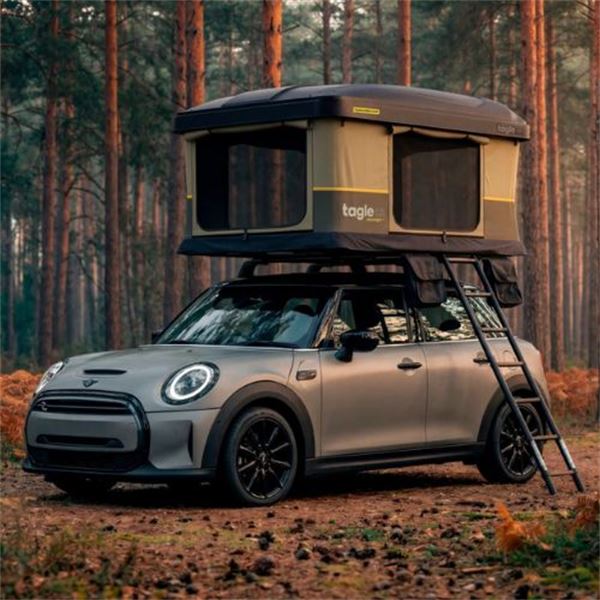 Tenda de tejadilho para carro Hossegor+ para duas pessoas