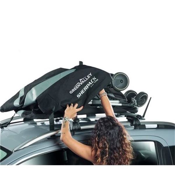 Baú de teto em tecido Sherpack 100, 270 L