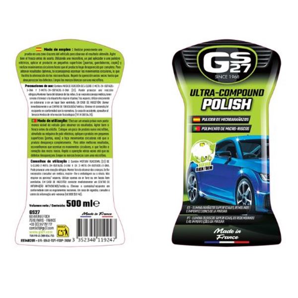 Micro Scratch Polisher GS27 500 ml