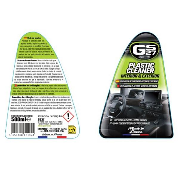 GS27 Classics Limpador de Plásticos 500 ml