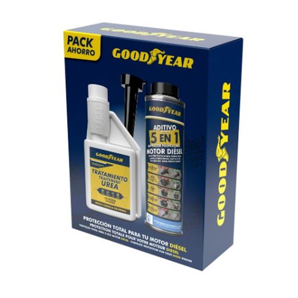Aditivo para gasóleo 5 em 1 com tratamento AdBlue da Goodyear