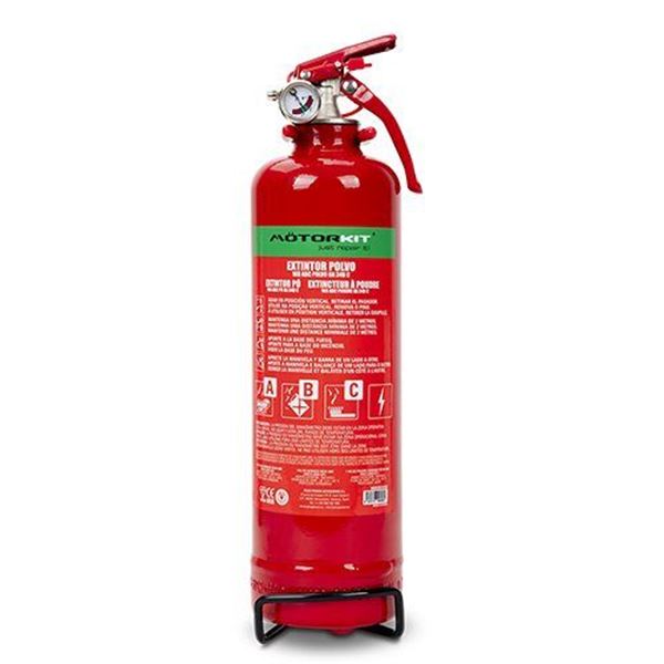 Extintor para automóvel com manómetro de 2 kg