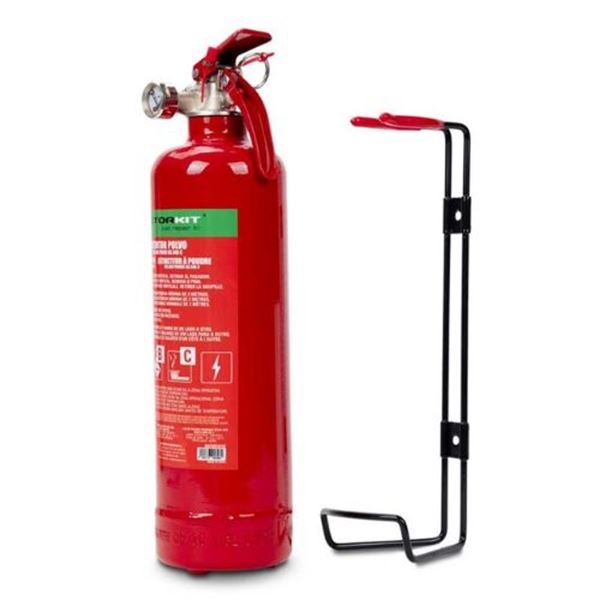 Extintor para automóvel com manómetro de 2 kg