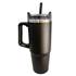 Caneca térmica com palhinha e pega, 890 ml