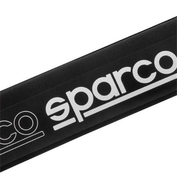Capas para cintos de segurança Sparco, na cor preta
