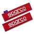 Capas para cintos de segurança Sparco Oxford, cor vermelha