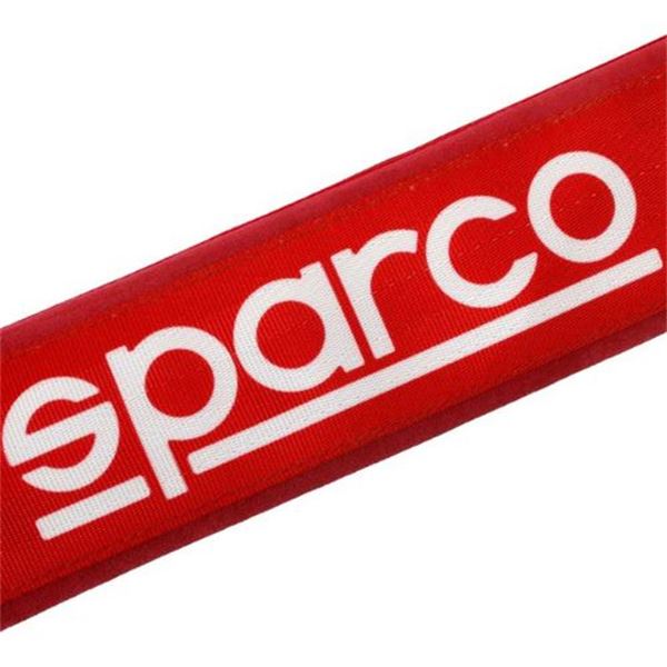 Capas para cintos de segurança Sparco Oxford, cor vermelha