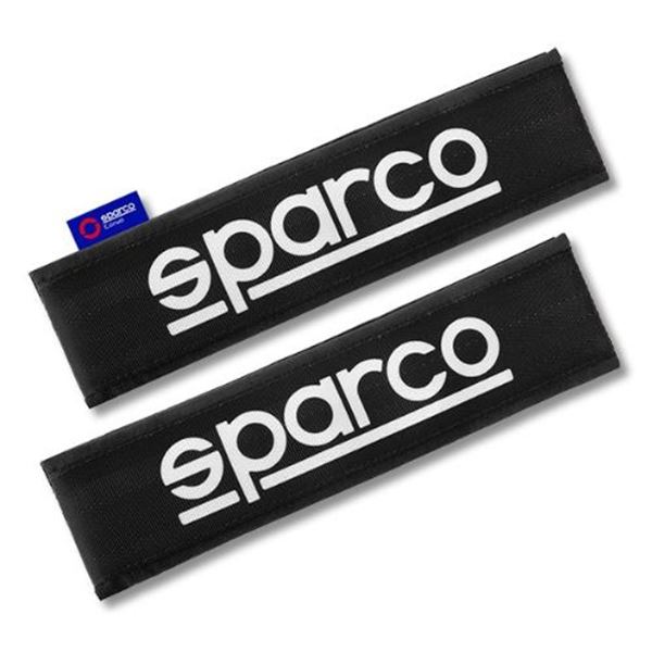Capas para cintos de segurança Sparco Oxford, na cor preta
