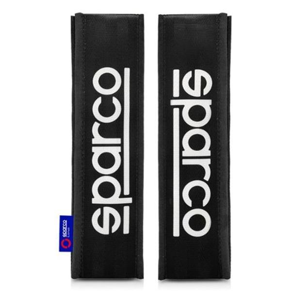 Capas para cintos de segurança Sparco Oxford, na cor preta