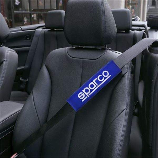 Capas para cintos de segurança Sparco Oxford, cor azul