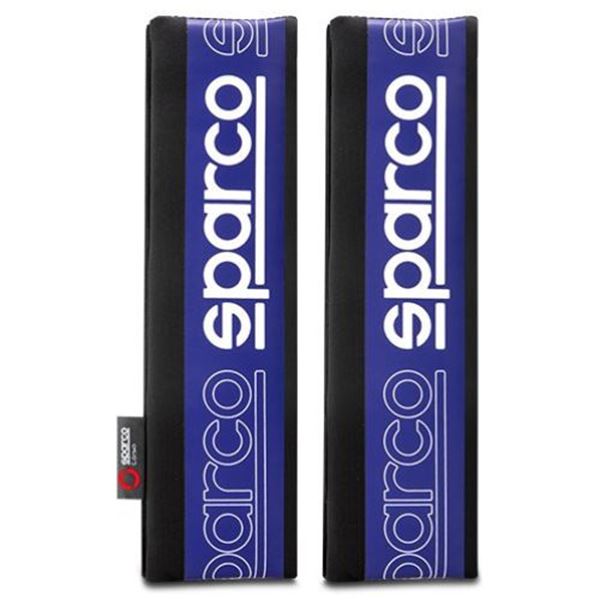 Capas para cintos de segurança Sparco, cor azul