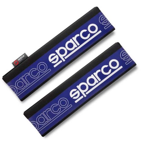 Capas para cintos de segurança Sparco, cor azul