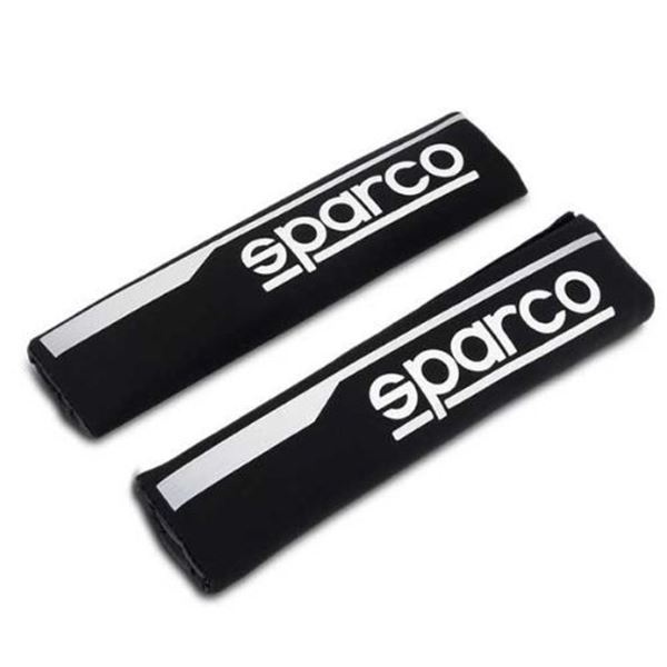 Capas para cintos de segurança Sparco, na cor preta
