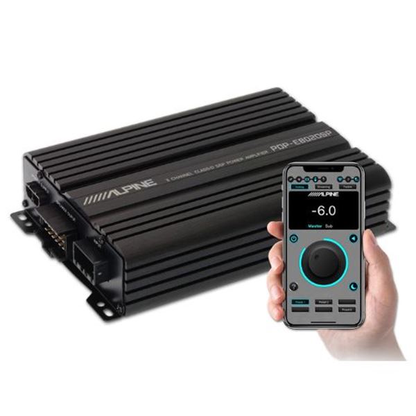 Amplificador digital de 8 canais com dsp Alpine