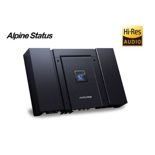 Amplificador de 5 canais de status Alpine