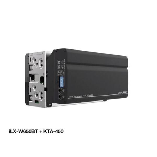 Amplificador de potência Alpine 4 x 100 w kta-450