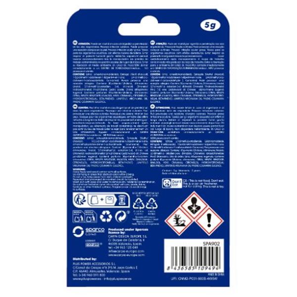Desodorizante de ambiente Sparco Steel Air em placa com aroma fresco