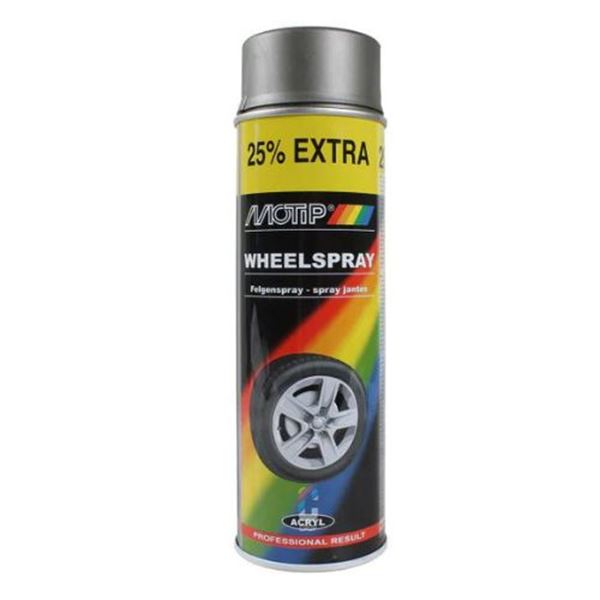 Spray para aros em aço prateado 500 ml