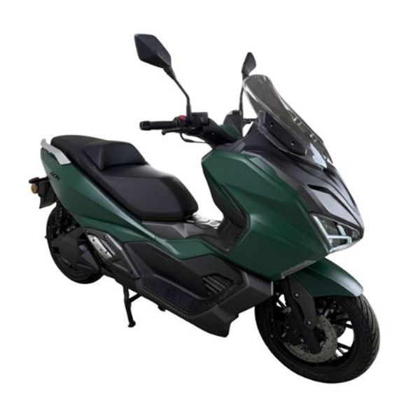 Motocicleta eléctrica Velca EON verde mate