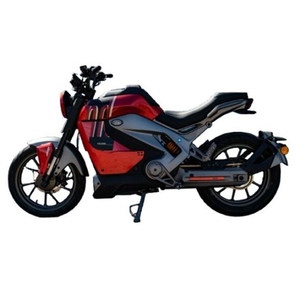 Mota elétrica Velca Nude Lite com duas baterias cor vermelha