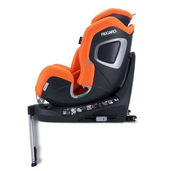 Cadeira auto Recaro XENON 1 i-Size 61-125 cm com rotação de 360°, cor de laranja