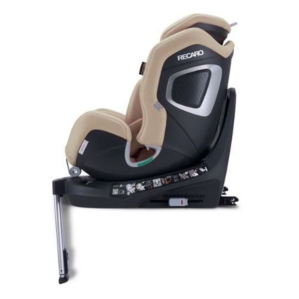 Cadeira auto Recaro XENON 1 i-Size 61-125 cm com rotação de 360° cor bege