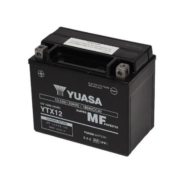 Bateria para mota Yuasa YTX12-WC 12V 10Ah