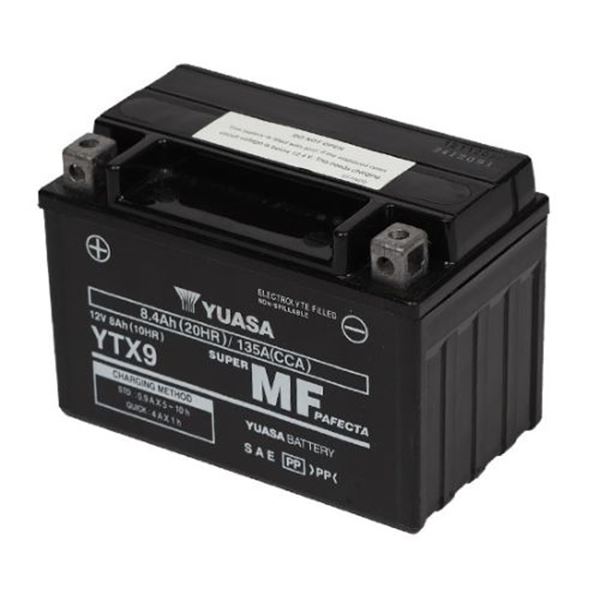 Bateria para mota Yuasa YTX9-WC 12V 8Ah