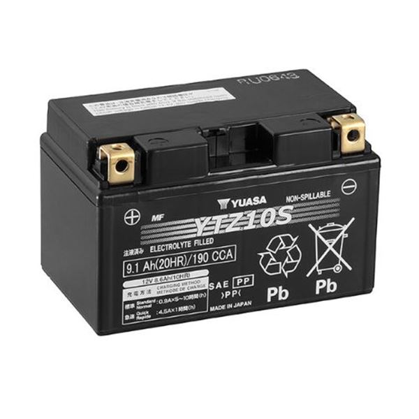 Bateria para mota Yuasa YTZ10S-WC 12V 9Ah