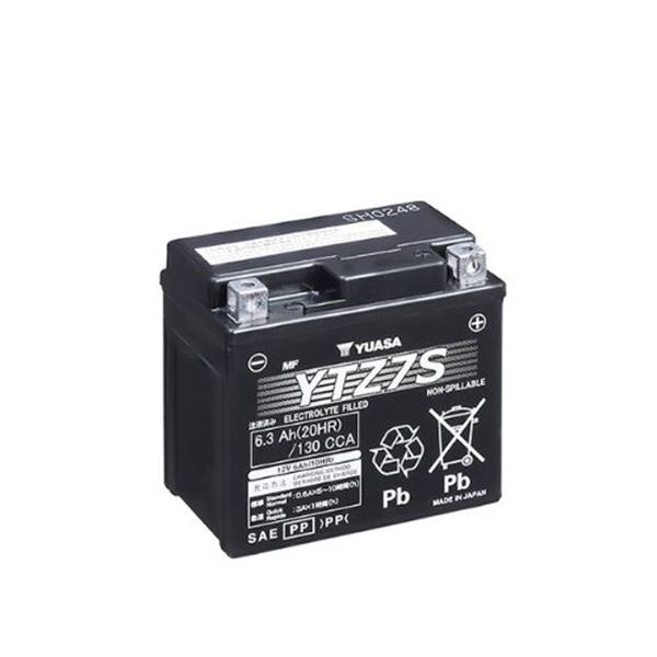Bateria de mota Yuasa YTZ7S-WC 12V 6Ah