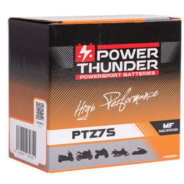 Bateria para mota Power Thunder PTZ7S 12V 6Ah 50Ah