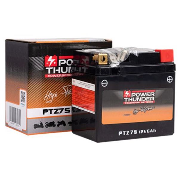 Bateria para mota Power Thunder PTZ7S 12V 6Ah 50Ah