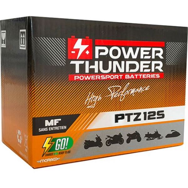 Bateria para mota Power Thunder PTZ12S 12V 11Ah