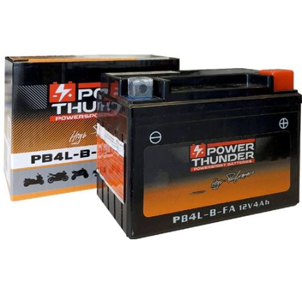 Bateria para motas Power Thunder PB4L-B 12V 4Ah