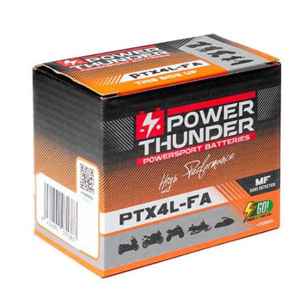 Bateria para motas Power Thunder PTX4L 12V 3Ah