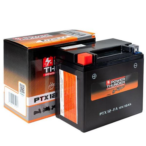 Bateria para mota Power Thunder PTX12 12V 10Ah