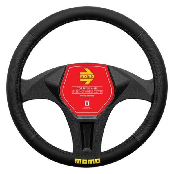 Cobertura do volante Momo Easy preto tamanho s