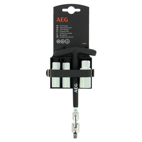Chave de velas de ignição articulada AEG 18-21 mm