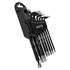 Conjunto de 9 chaves AEG star torx