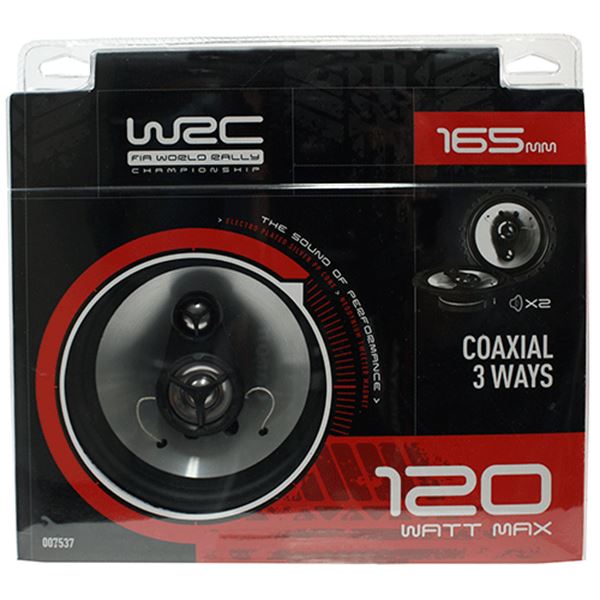 Colunas para automóvel de 3 vias WRC 3 vias 165 mm
